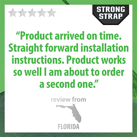 5 star review from Florida. "fast shipping, easy to install, and effective"
