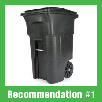 for small to large pests we recommend a 64-gallon toter cart